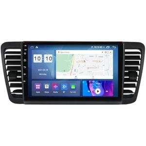 9"" Touch Car Stereo Radio DAB Head Unit GPS Navigatie voor Subaru Legacy Outback 2003-2009 Android 12 Autoradio Ingebouwde CarAutoPlay Achteruitrijcamera Ondersteuning DSP Bluetooth USB android auto (