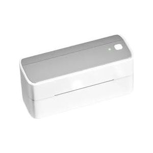 Bluetooth thermische labelprinter draadloze kleine verzendlabelprinter 4X6 compatibel(Grey)