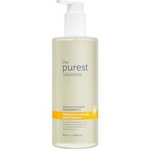 The Purest Solutions 0,5% salicylzuur + 1% niacinamide peeling reiniger (400 ml)
