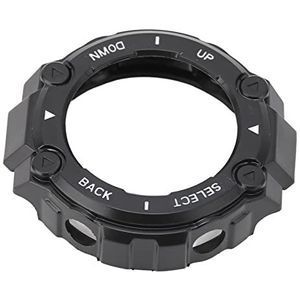 Horloge Plastic beschermhoes horloge beschermhoes Cover Frame Duurzaam Lichtgewicht voor T-REX (zwarte shell witte letters)