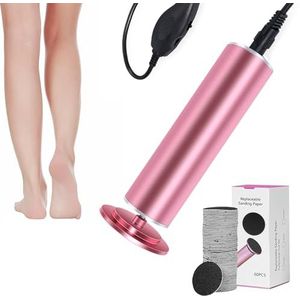 2025 Opgewaardeerde elektrische voeteeltverwijderaar, beste eeltverwijderaar voor voeten en elektrische voetvijl, voetschrobber voor dode huid, professioneel pedicuregereedschap voor voeten met 60