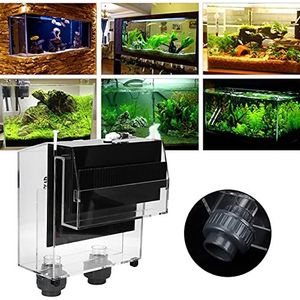 Syrisora ​​Kwaliteit Acryl Zelfstart Sifon Hang-On Overloopbox voor Aquariumaquarium