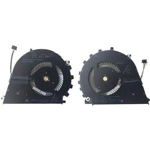Vervangende laptop CPU GPU koelventilator voor HP voor ZBook voor Studio G3 G4 serie 840960-001 NS75C07-15C04 NS75C08-15C05
