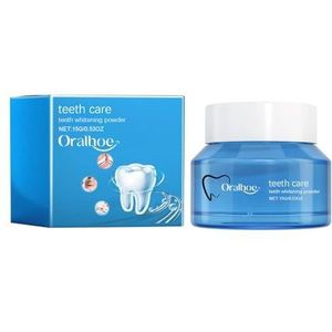 Tandenreinigingspoeder For Een Stralende Glimlach - Zachte Vlekverwijdering, Frisse Adem En Mondverzorging(1PCS)