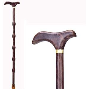 Ouderen Krukken Massief Houten Wandelstokken Houten Loopwagen Geschikt voor Ouderen en Gehandicapten Ideaal voor Mannen of Vrouwen met Actieve Outdoor Lifesty Made in China