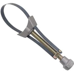 QPSJXN Verstelbare oliefilter verwijdering tool cap sleutel riem sleutel compatibel met 60mm tot 120mm diameter compatibel met motorfiets reparatie taken