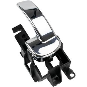 Auto Binnen Interieur Deurgrepen Auto Binnendeurhendel Slot Afdekking Voor Voor Achter Links Rechts Voor Nissan Voor Navara D40 Voor Pathfinder R51 806714X02B 806704X02B(Left)