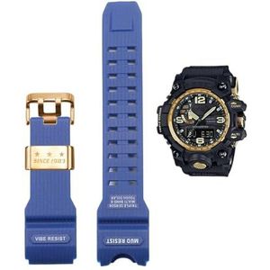 Camouflage Hars Band Geschikt Fit for Casio G-SHOCK GWG-1000 Mudmaster heren Vervanging Band Achteraf Horloge Accessoires (Color : GWG-blue-G, Size : GWG1000)