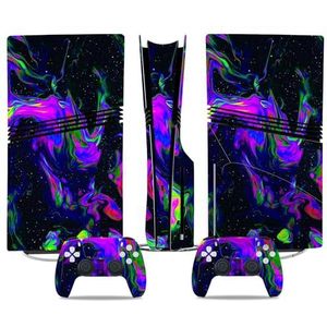Voor PS5 PRO Skin Digital Edition Console En Controller Vinyl Cover Skins Wraps Krasbestendig, Compatibel Met Voor PS5 Digital Edition Pro 09439 Geen Schuimvorming Bubbelvrij