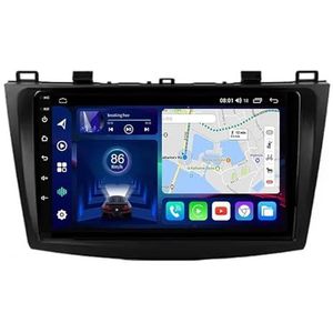 Android 14 autonavigatie in-dash autoradio-ontvanger voor Mazda 3 BL 2009-2013 dubbel Din 9 inch touchscreen autoradio met satellietnavigatie Bluetooth handsfree RDS SWC(Y2 8Core 4+64G)