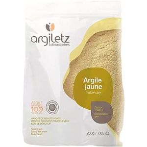 Argile Jaune Ultra Ventilée en sachet 200g- ARGILETZ
