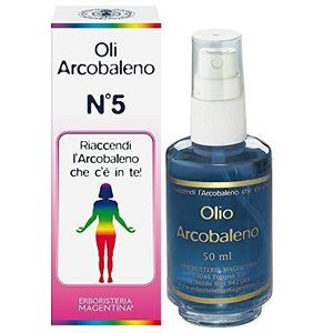 Erboristeria Magentina Regenboogolie N.5 blauw 50 ml