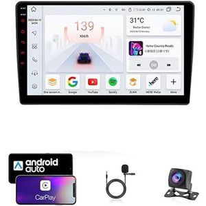 9 Inch Autoradio Compatibel voor Kia optima 2005-2014 met GPS Navigatie CarPlay Android Auto Acht-Core 4G Bluetooth WiFi MirrorLink Stuurwiel Afstandsbediening(T4 8 Core 4G+Wifi 4G+64G)