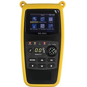 Satellietzoeker, digitale satellietsignaalzoeker, WS6933 LCD Satelliet Finder Meter Digitale Satelliet Tv Ontvanger Met Kompas Digitale Satelliet Signaal Finder Meter voor het aanpassen van satelliet-