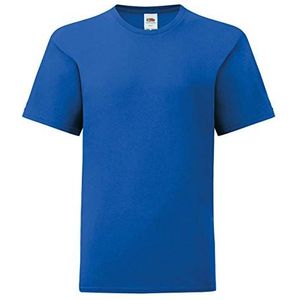 Fruit of the Loom Kids Iconic T-shirt, royal, 152