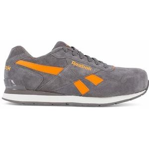 Reebok - Baskets de sécurité basses grise et orange CLASSIC WORK S1P SRC 39 Gris/Orange