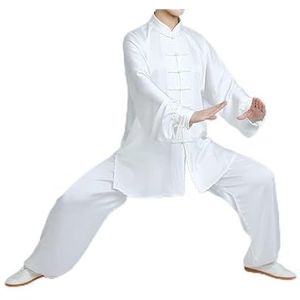Tai Chi Pak Competitie Prestaties Kung Fu Kleding Boksen Training Comfortabel Lente Zomer Vechtsport Uniform