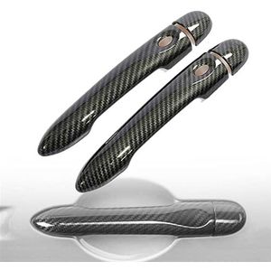 Koolstofvezel Auto Deurgreep Cover Styling Accessoires Voor R&enault Voor Alpine Voor Vision A110 2017 2018 2019 2020 2021
