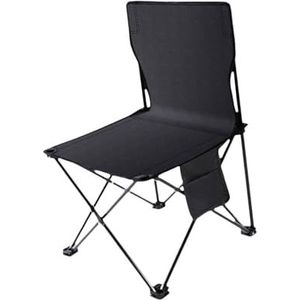 UQVUFIYJ Opvouwbare campingstoel Strandstoel Lichtgewicht zijvak Hoge campingstoel Buitenstoel for vissen Backpacken Wandelen draagbare stoel for kamperen expeditie canvas kampeerstoel ergonomische ca