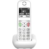 Gigaset - E270 - Draadloze Telefoon - Wit - Grote Toetsen