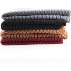 Professionele Speaker Grill Cloth 1,5x0.5m - Acoustic Stereo Stof in wit, bruin, zilver, zwarte kleuren, beschermende mesh accessoires (A06-Black)