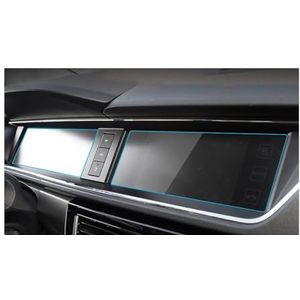 Displaybeschermfolie Voor Changan Voor Oushang EV 2018 Navigatiescherm Gehard Film Beschermende Auto Dashboard Systeem Protector(Navigation Film+Instrument Panel Film)