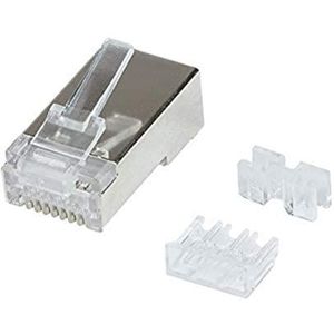 LogiLink Professional - Modulaire connector Cat.6A STP RJ45, 50 stuks