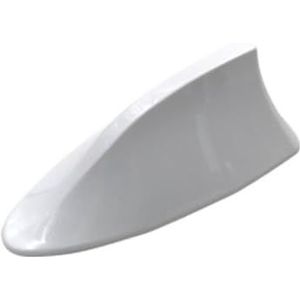 Audio- & videoantennes voor auto Auto haaienvin antenne cover basis vervangende radio signaal antennes dak exterieur accessoires decoratie styling Auto-antenne(WHITE)