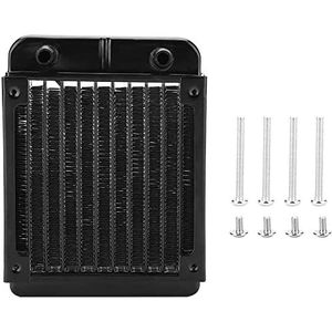 CENPEK Waterkoeling Radiator, 8 Pijp Aluminium Warmtewisselaar Radiator met Buis voor PC CPU Computer Water Cool Systeem