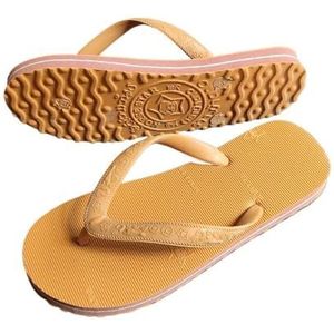 Doucheschoenen, Unisex zomer slippers - comfortabele strand sandalen for mannen en vrouwen(Yellow,36 EU)