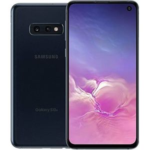 Samsung Galaxy S10e (128 GB, 6 GB RAM) 5,8 inch AMOLED-scherm, VS en wereldwijd 4G LTE Dual SIM GSM Fabriek ontgrendeld SM-G970F/DS - Internationaal model (prisma zwart, 128 GB + 128 GB