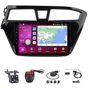 Android Touch Screen Car Stereo 10 Inch Car Stereo Radio Plug And Play Autotoebehoren Autoradio met Bluetooth En Navigatie En Achteruitrijcamera Voor Hyundai I20 LHD 2015 2016 2017(M500S 4G+WIFI 4G+64