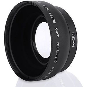 52mm 0.45x Camera Groothoeklens Universele Conversie Macro Lens voor/voor Nikon/voor Sony/voor Minolta/voor Pansonic/voor/voor Pentax Enkele lens Reflexcamera en digitale camera