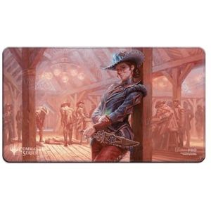 Ultra PRO - Outlaws of Thunder Junction Stitched Edge Playmat Ft. Marchesa for Magic: The Gathering, Limited Edition Unieke Artistieke Collectible Card Gaming TCG Playmat Accessoire