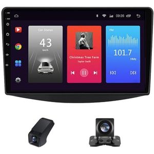 Carplay autoradio 2 Din geldt voor Mitsubishi Grandis 1 2003-2011 met Android Auto Bluetooth 10 inch touchscreen autoradio met FM-radio/GPS stuurwielbediening + achteruitrijcamera(X1)