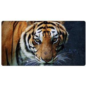 VAPOKF Animal Tiger Keukenmat, antislip wasbaar vloertapijt, absorberende keukenmatten loper tapijten voor keuken, hal, wasruimte