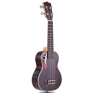 Ukelele Starter Kit Beginners Ukelele 21- inch palissander ukulele ukulele lichaam voor kinderen, nieuw ukuele lichaam (Color : Rosewood body)