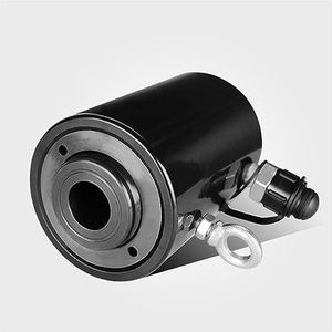 20Ton 50 mm hydraulische holle plunjer Jack holle plunjer hydraulische holle cilinder Gehumaniseerd ontwerp(With CP-700)