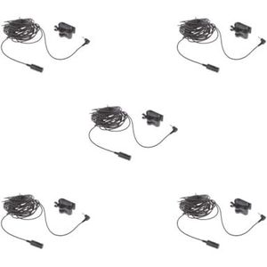 Tityvirnix 5 set DNX-9960 2.5mm Externe Microfoon voor Auto Pioneer Stereos Radio Ontvanger
