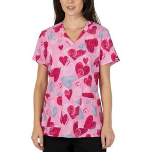 B-well Isabella Kasacks Damesverzorging met elastaan, damesmotief, ouderenverzorging met motief, liefde., L