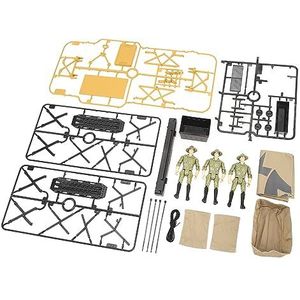 BROLEO Camping Stimulatie Game Plastic Camping Speelgoed Set Fijne Textuur 1:12 voor Decoratie