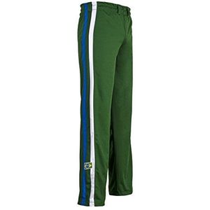 Sportkleding Unisex Authentieke Braziliaanse Capoeira Martial Arts Volwassenen Duurzame broek Abadas (Groen)