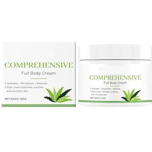 Aloë Vera Hydraterende Crème - Diepe Hydratatie, Voedend & Herstellend For Lichaam, Gezicht, Hals, Handen - Dagelijkse Hydraterende Crème(1PCs)