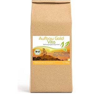Cellavita Bouw-Gold Vita (Bio) voor botten, huid, tanden, kraakbeen, zenuwen, energie immuunsysteem, (700 g)