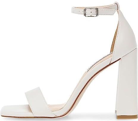 Steve Madden - Airy Sandal - Sandalen - Beige - Leer - Blokhak 10 cm