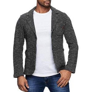 Reslad Herencolbert sportief jasje slim fit vrije tijd blazer heren RS-1421, antraciet, XXL