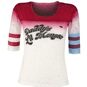 Suicide Squad Harley Quinn - Daddy's Lil Monster Shirt met lange mouwen meerkleurig XS