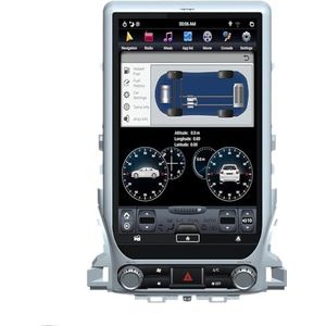 Android 15 Autoradio voor T-oyota Land Cruiser LC200 (2016) 13,6 inch touchscreen multimedia speler met draadloze Carplay 2 Din GPS-navigatie FM RDS BT 5G-WiFi SWC DSP,6g+128g