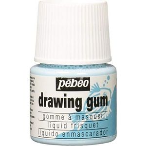 PEBEO INC Drawing Gum 45ML Latex Gratis, Grijs, Eén maat