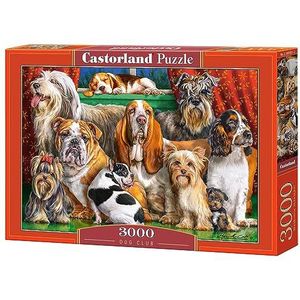 Dog Club Puzzel (3000 stukjes, hobby)